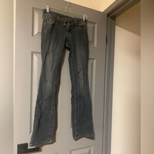 G by Guess Women's Blue Clauda Boot Cut Jeans